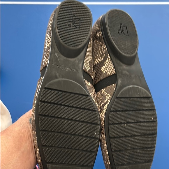 Donald J. Pliner Dennis python Mary Jane flats  8.5 - Picture 4 of 6
